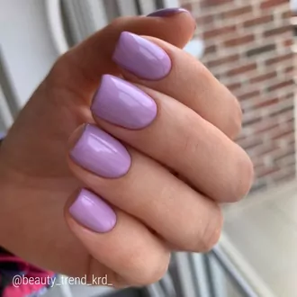 Iva Nails, Гель-лак Purple №1 (8 мл)