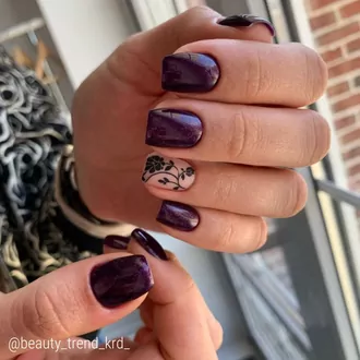 Iva Nails, Гель-лак Purple №5 (8 мл)