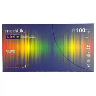 mediOk, Перчатки нитриловые - M SPECTRUM (100 шт)