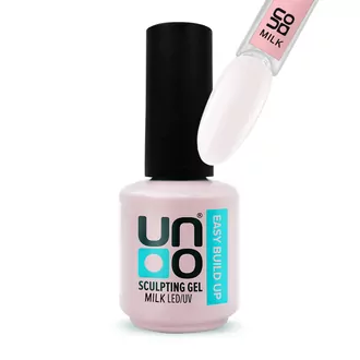 UNO, Моделирующий гель Easy Build Up Milk камуфлирующий (16 г)