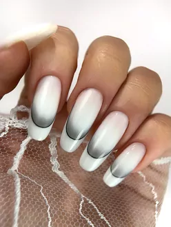 Esthetic Nails, Набор база Rubber+гель 01 Milk+топ Ultra Gloss