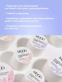 MoodNail, Набор гелей Dreams Pastel (4 шт)