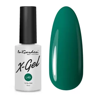 In’Garden, Гель-лак X-Gel лимитированная коллекция №L49 (8 мл)