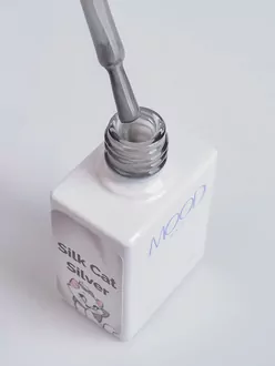 MoodNail, Гель-лак Silk Cat Silver (10 мл)