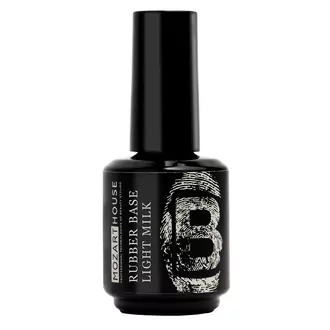 Mozart House, База GEL POLISH RUBBER LIGHT MILK (15 мл)