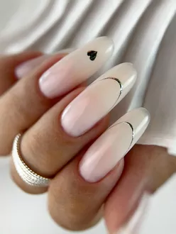 Esthetic Nails, Набор база Rubber+гель 03 Cream+топ Ultra Gloss
