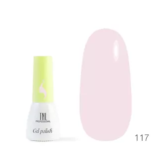 TNL, Гель-лак 8 Чувств Mini №117 - розовый крем (3,5 мл)