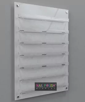 Nail Polish Display, Дисплей настенный для лаков Белый