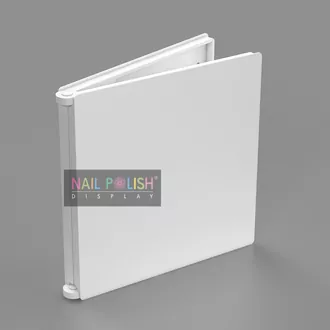 Nail Polish Display, Дисплей-книжка на 110 типс Белый