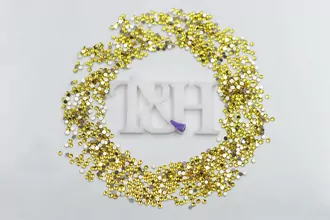 T&H, Стразы Жёлтые SS4 (100 шт)