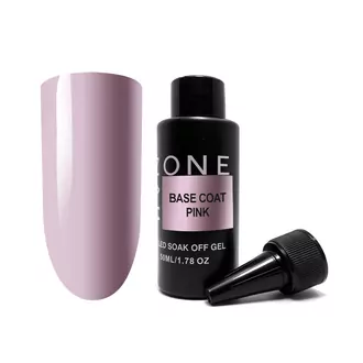 OneNail, Base Coat Pink бутылка (50 мл)