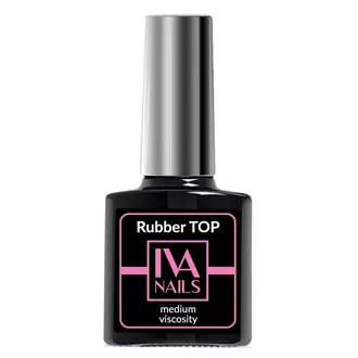 Iva Nails, Rubber Top Medium Viscosity (8 мл)