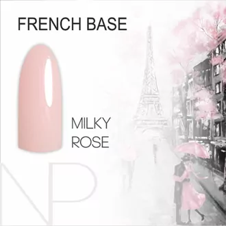 Nartist, Камуфлирующая база French base - Milky Rose (12 мл)