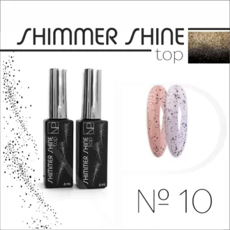 Nartist, Топ Shimmer Shine №10 (6 мл)