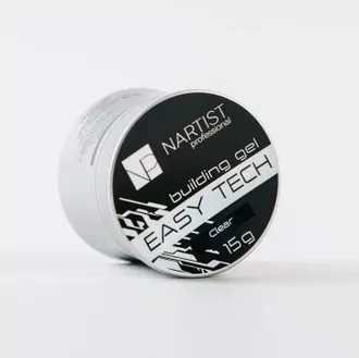 Nartist, Моделирующий гель Easy Tech Gel - Clear (15 г)