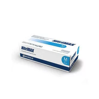 NitriMax, Перчатки нитриловые эконом - голубые M (100 шт)
