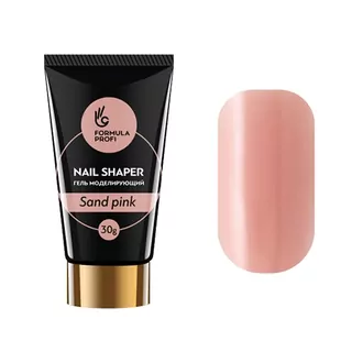 Формула Профи, Гель конструирующий Nail Shaper - Sand pink (30 г)