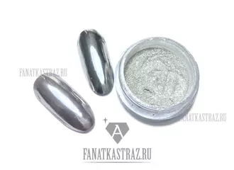FanatkaStraz, Втирка Зеркальный хром, серебро (1 г)