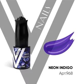 Vogue, Гель-лак витраж Neon Indigo (10 мл)