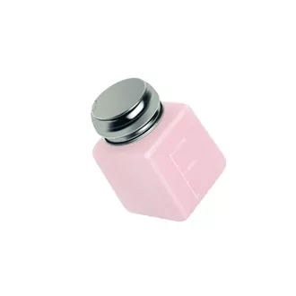 ruNail, Помпа для жидкости - розовая (120 мл)