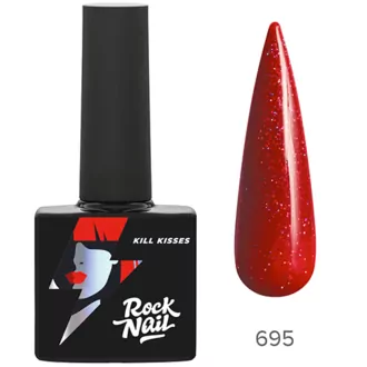 RockNail, Гель-лак Kill Kisses №695 Cherry Coke (10 мл)