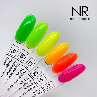 Nail Republic, PolyGel neon Коралловый №50 (7 г)