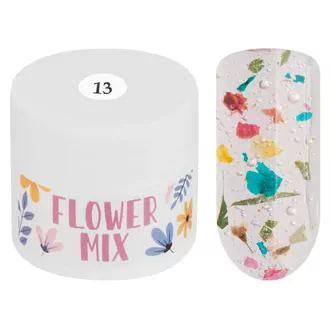 Irisk, Гель-лак каучуковый Flower Mix №13 (5 мл)