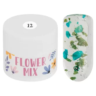 Irisk, Гель-лак каучуковый Flower Mix №12 (5 мл)