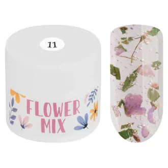 Irisk, Гель-лак каучуковый Flower Mix №11 (5 мл)
