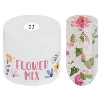 Irisk, Гель-лак каучуковый Flower Mix №10 (5 мл)