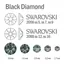 Swarovski, Мини-набор страз Black Diamond (30 шт)