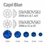 Swarovski, Мини-набор страз Capri Blue (30 шт)