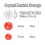 Swarovski, Мини-набор Crystal Electric Orange (30 шт)