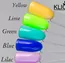 Klio, Цветной моделирующий гель - Yellow (15 г)