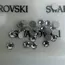 Swarovski, Стразы плоские без клея -2058 SS 5 CRYSTAL F (40 шт)