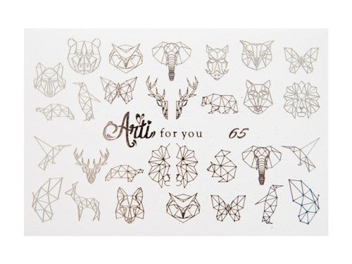 Arti for you, Слайдер Folga №65 Серебро