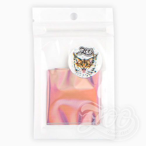 Zoo Nail Art, Фольга переводная Северное сияние №1356