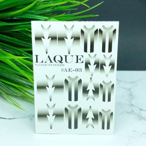 LAQUE, Слайдер-дизайн №АЕ-03 черный