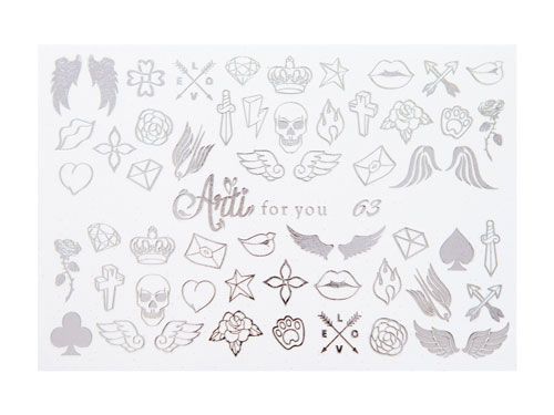Arti for you, Слайдер Folga №63 Серебро