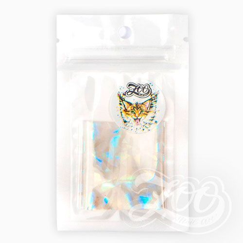 Zoo Nail Art, Фольга переводная Северное сияние №1357