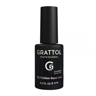 Grattol, База Каучуковая IQ Rubber Base Gel (9 мл)