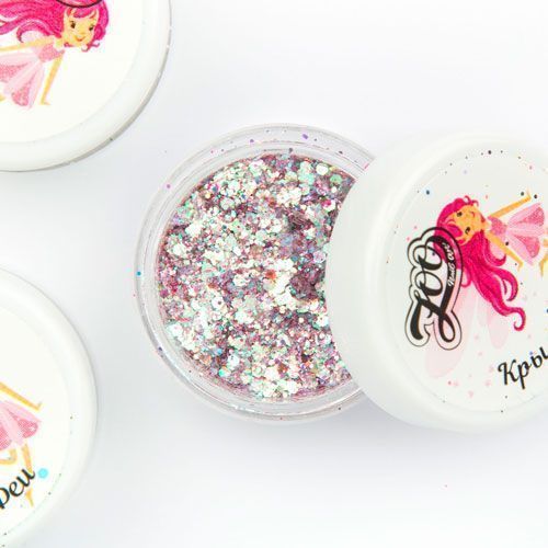 Zoo Nail Art, Шестигранники микс Крылья Феи №1400 (2 гр)