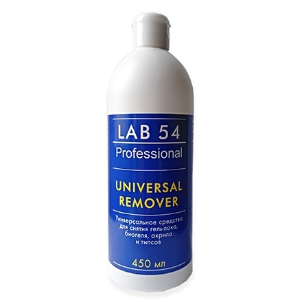 BAL, Средство для снятия гель-лака, шеллака, биогеля, акрила и типсов LAB 54 (450 мл)