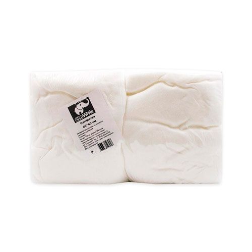 Cons nail, Салфетки EleWhite Белый спанлейс (100 шт)