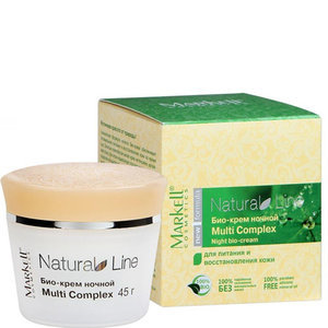 Markell, Natural Line Био-крем ночной multicomplex (45 г)