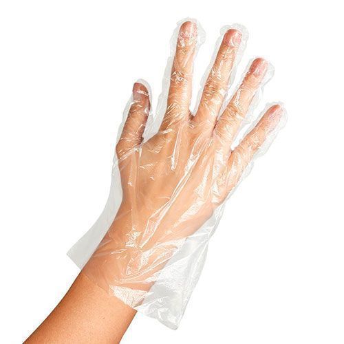 Cons nail, Перчатки полиэтиленовые М (50 шт)
