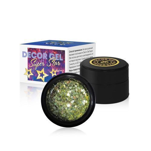 Rio Profi, Décor Gel Super Star №2 Star battle (7 г)