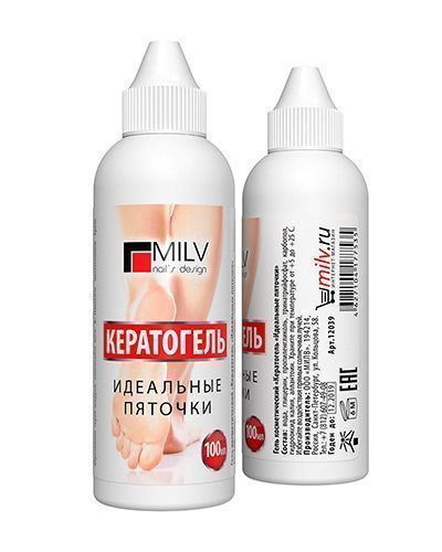 MILV, Кератогель «Идеальные пяточки» (100 мл)