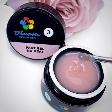 Bloom, Гель Fast Gel No Heat низкотемпературный №3 (15 мл)