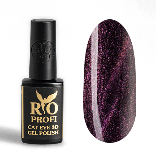 Rio Profi, Гель-лак Cat Eye 3D Зарница №2 (7 мл)